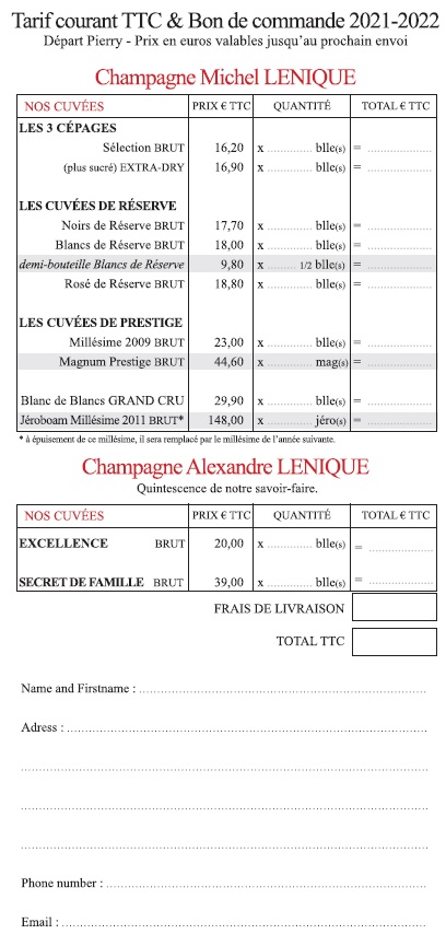 champagne price