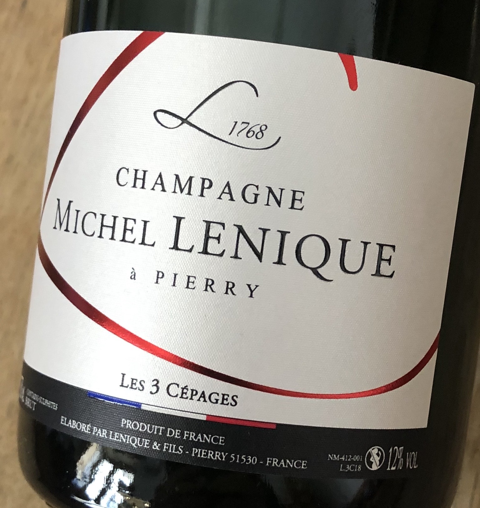 Vente de notre champagne brut - Champagne Lenique