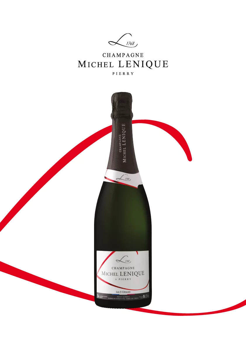 Champagne Brut Lenique
Les 3 cépages